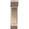 Ekena Millwork Thorton Slat Smooth Bracket w/ Offset Brace, Douglas Fir, 7 1/2"W x 22"D x 30"H BKT0806X22X30THR06SDF - alternate 4